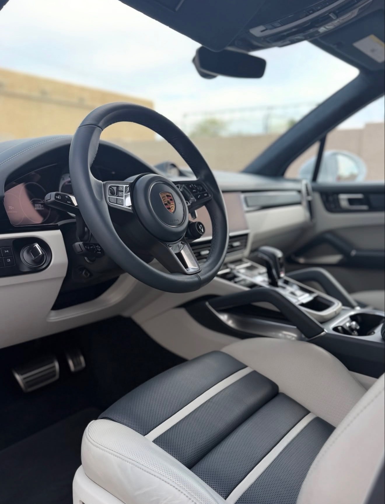 Immaculate Porsche interior after a full interior reset